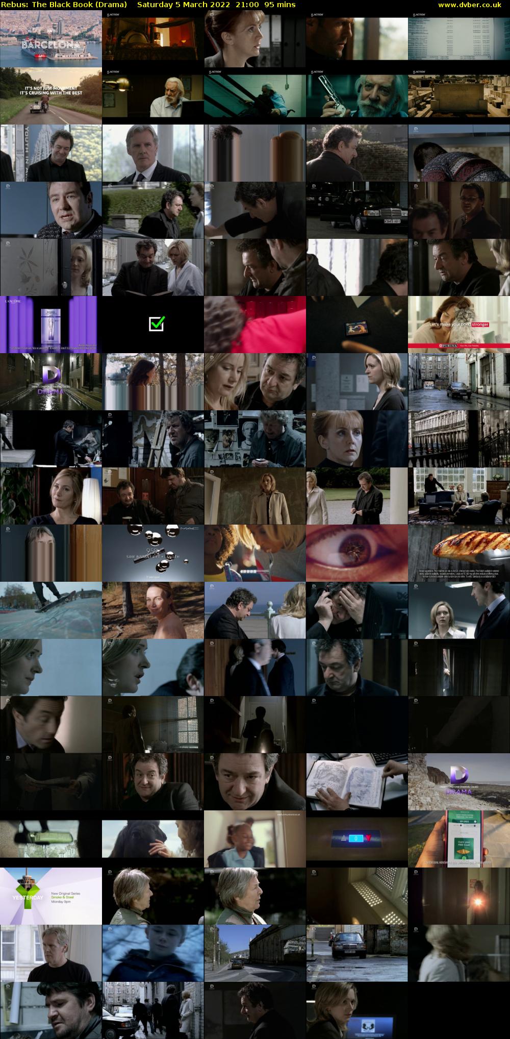 Rebus: The Black Book (Drama) Saturday 5 March 2022 21:00 - 22:35