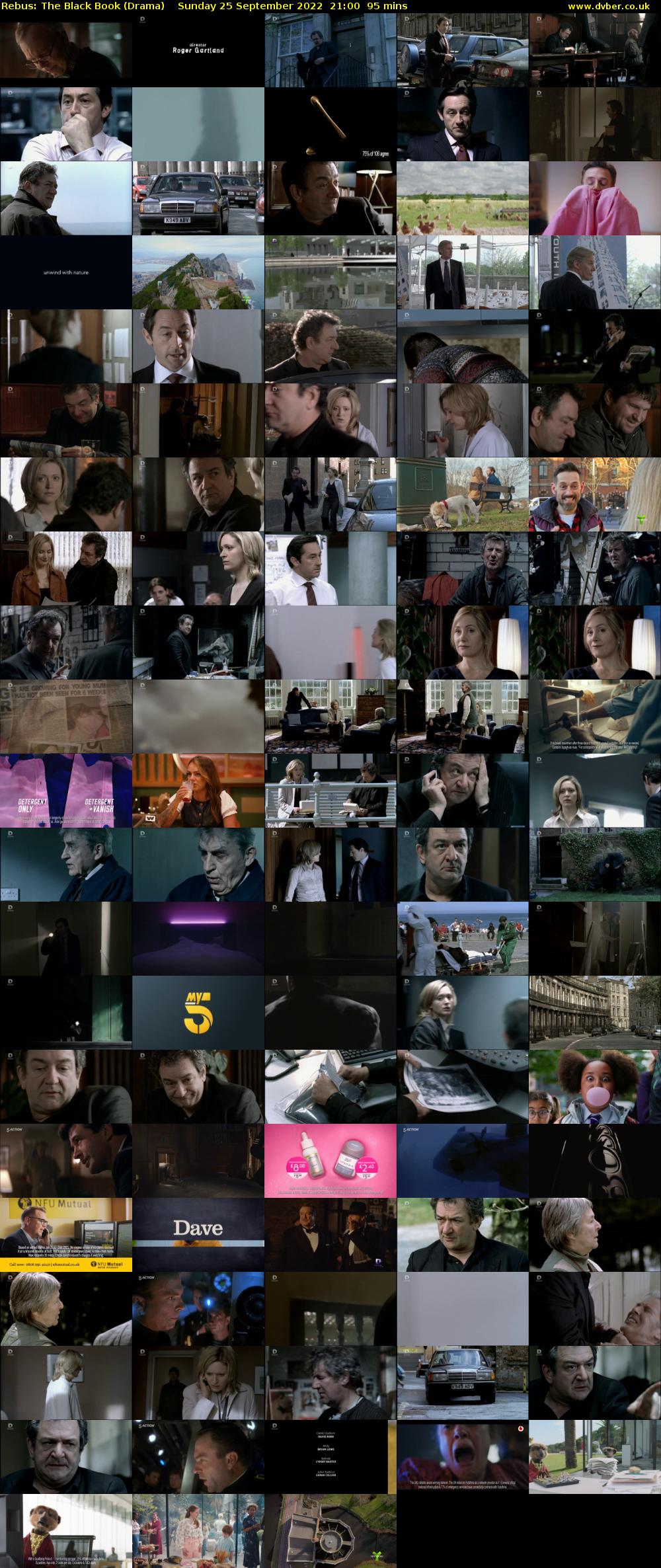 Rebus: The Black Book (Drama) Sunday 25 September 2022 21:00 - 22:35