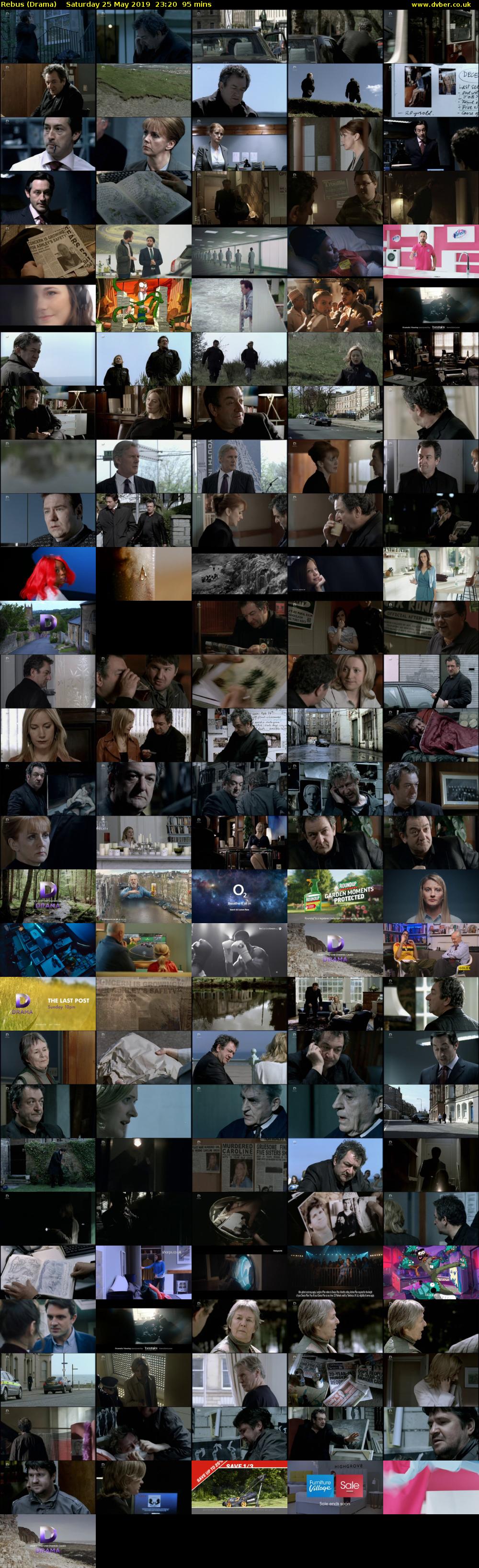 Rebus (Drama) Saturday 25 May 2019 23:20 - 00:55