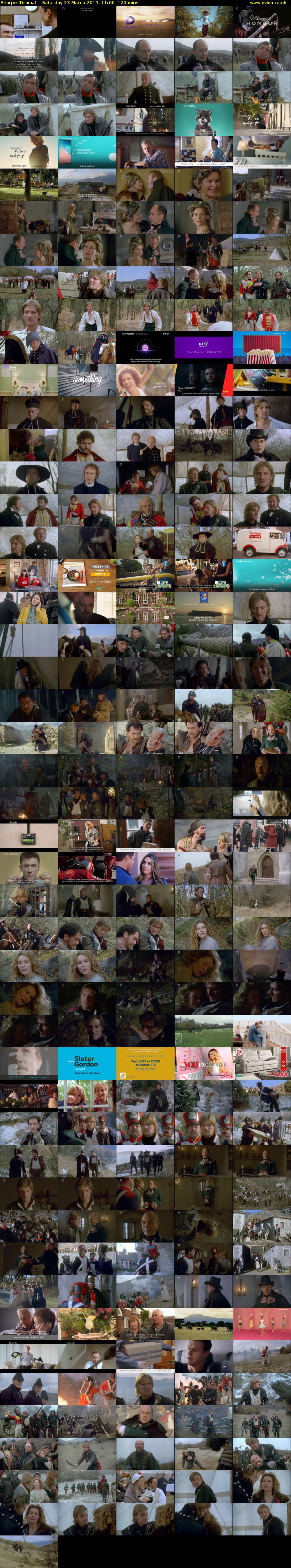 Sharpe (Drama) Saturday 23 March 2019 11:00 - 13:00