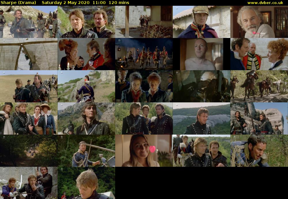 Sharpe (Drama) Saturday 2 May 2020 11:00 - 13:00