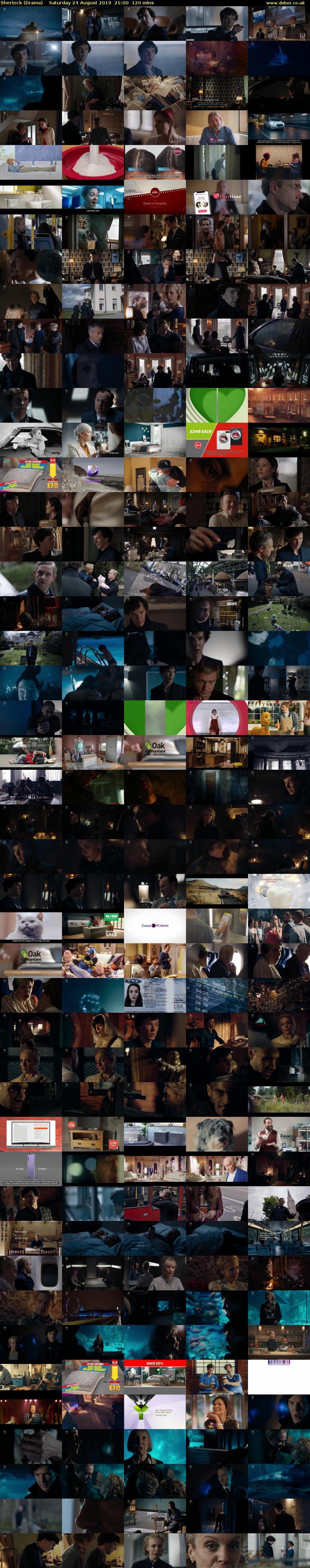 Sherlock (Drama) Saturday 24 August 2019 21:00 - 23:00
