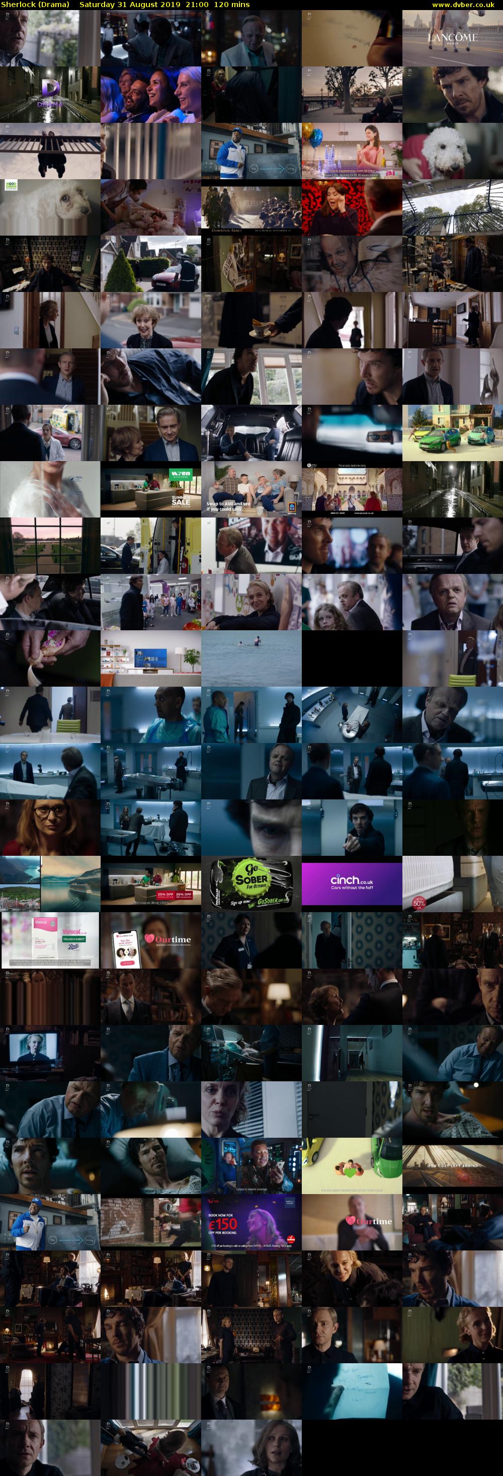 Sherlock (Drama) Saturday 31 August 2019 21:00 - 23:00