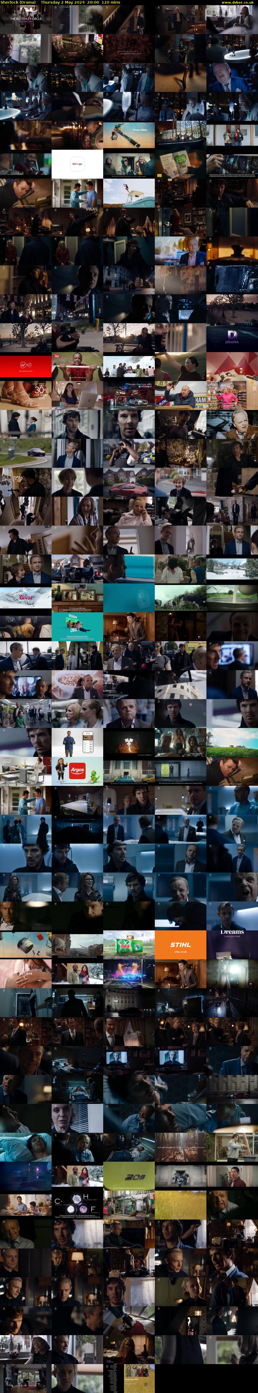 Sherlock (Drama) Thursday 2 May 2024 20:00 - 22:00