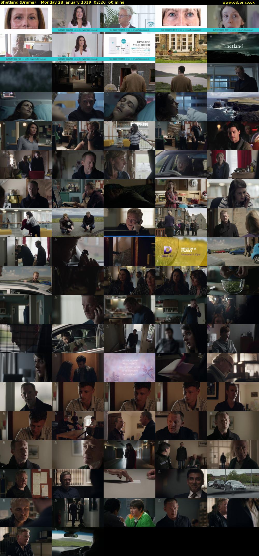 Shetland (Drama) Monday 28 January 2019 02:20 - 03:20