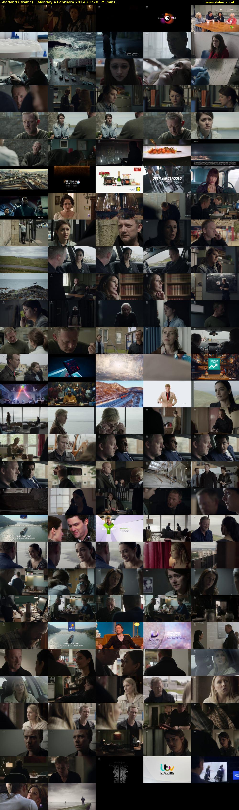 Shetland (Drama) Monday 4 February 2019 01:20 - 02:35