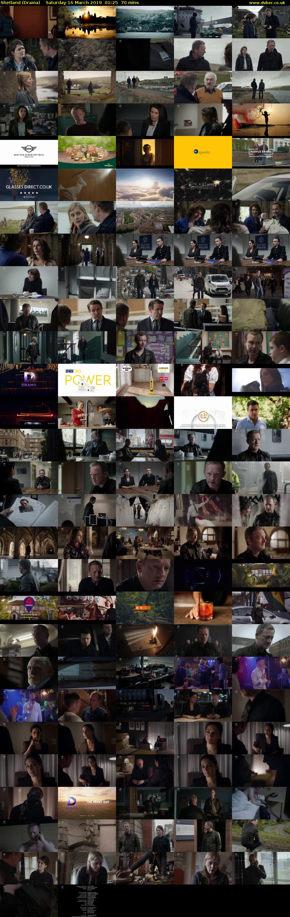 Shetland (Drama) Saturday 16 March 2019 01:25 - 02:35