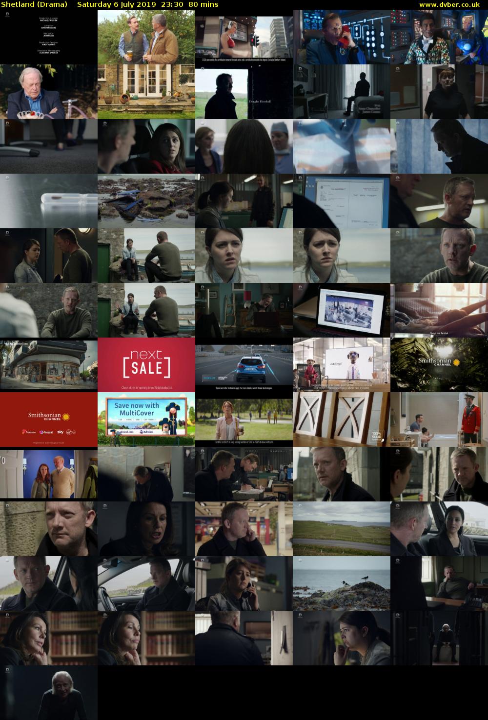 Shetland (Drama) Saturday 6 July 2019 23:30 - 00:50