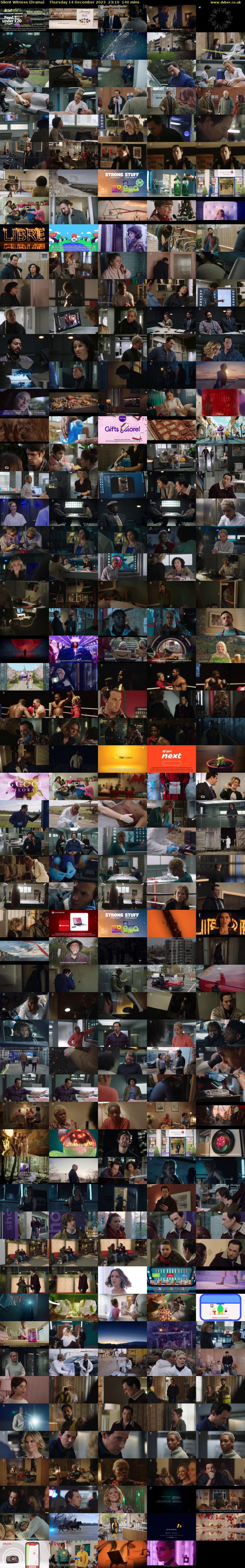 Silent Witness (Drama) Thursday 14 December 2023 23:10 - 01:30