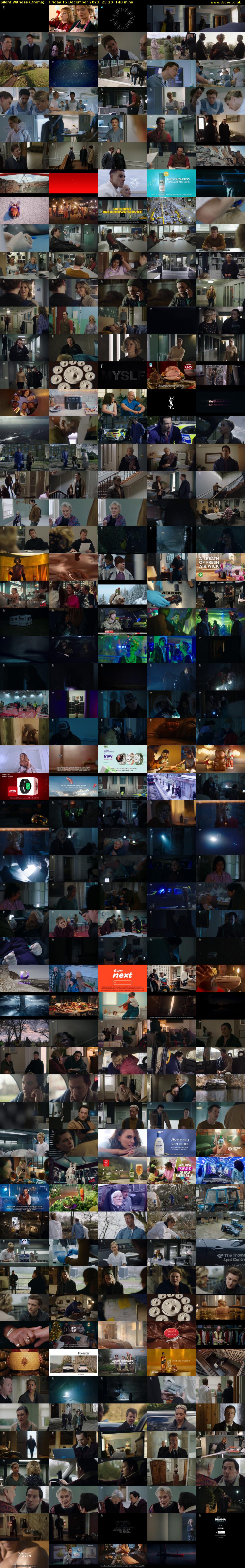 Silent Witness (Drama) Friday 15 December 2023 23:20 - 01:40