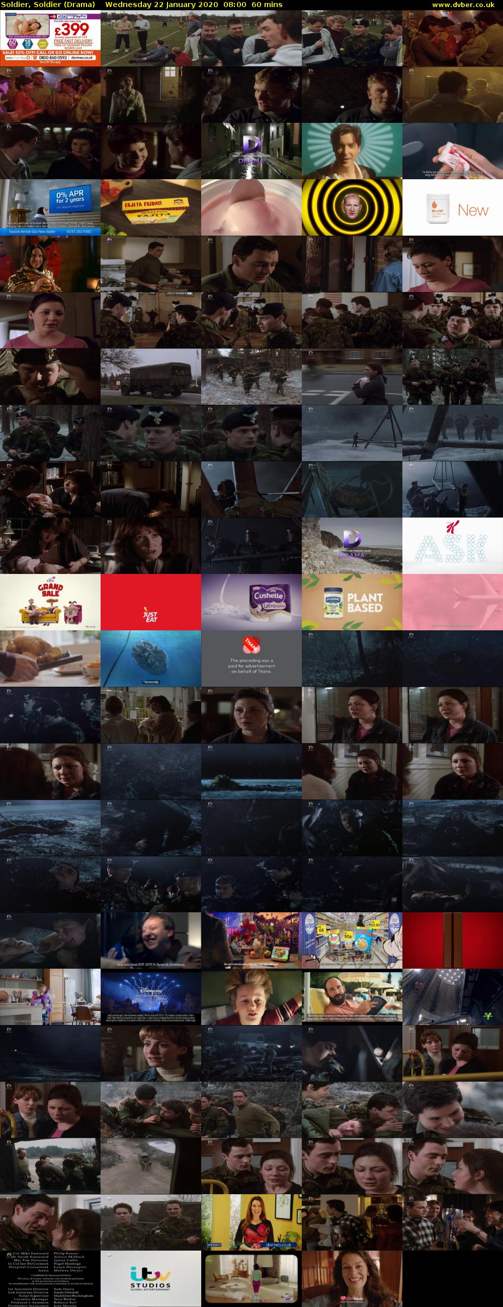 Soldier, Soldier (Drama) Wednesday 22 January 2020 08:00 - 09:00
