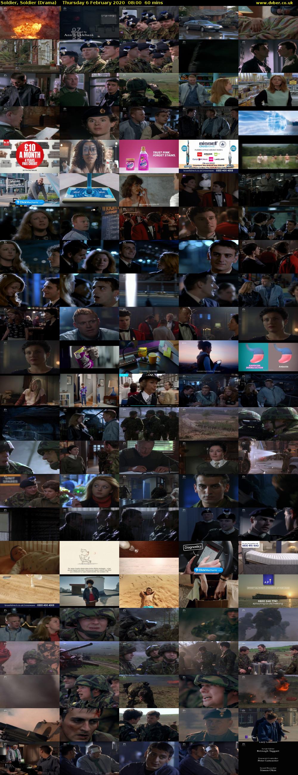 Soldier, Soldier (Drama) Thursday 6 February 2020 08:00 - 09:00