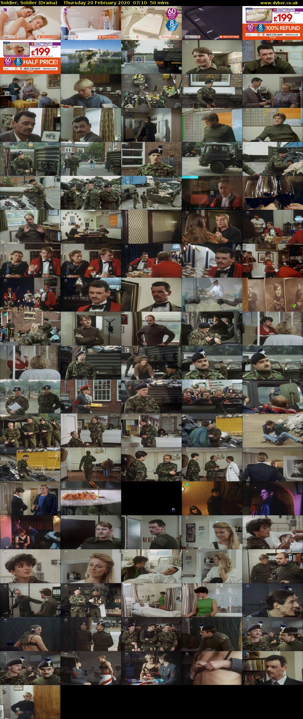 Soldier, Soldier (Drama) Thursday 20 February 2020 07:10 - 08:00