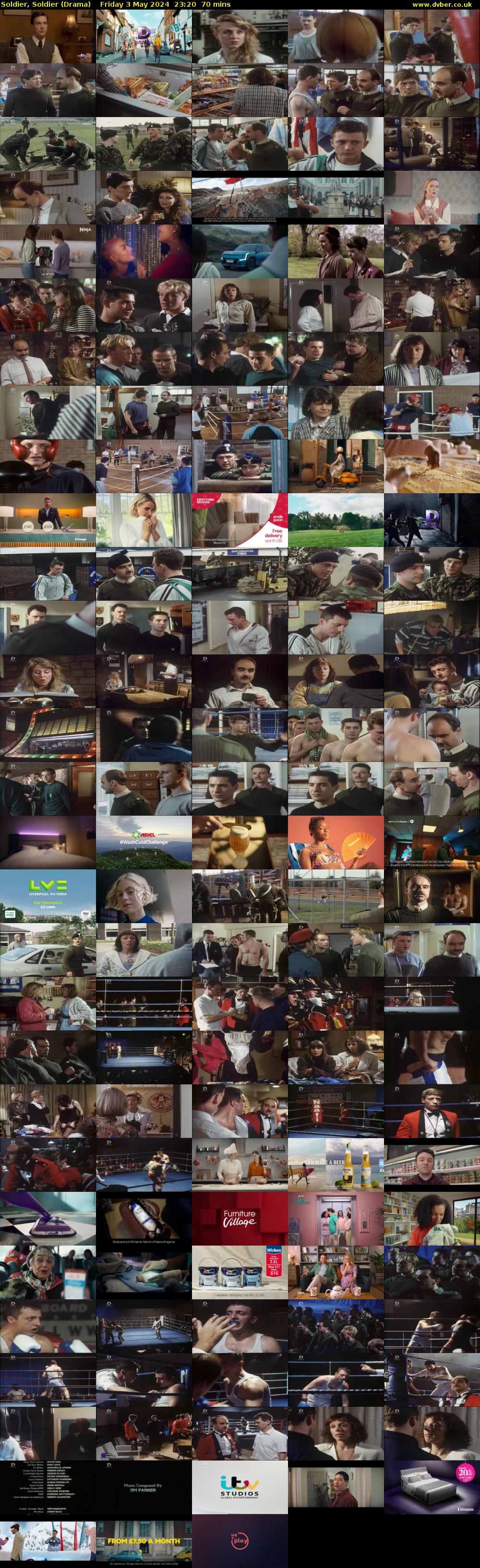 Soldier, Soldier (Drama) Friday 3 May 2024 23:20 - 00:30