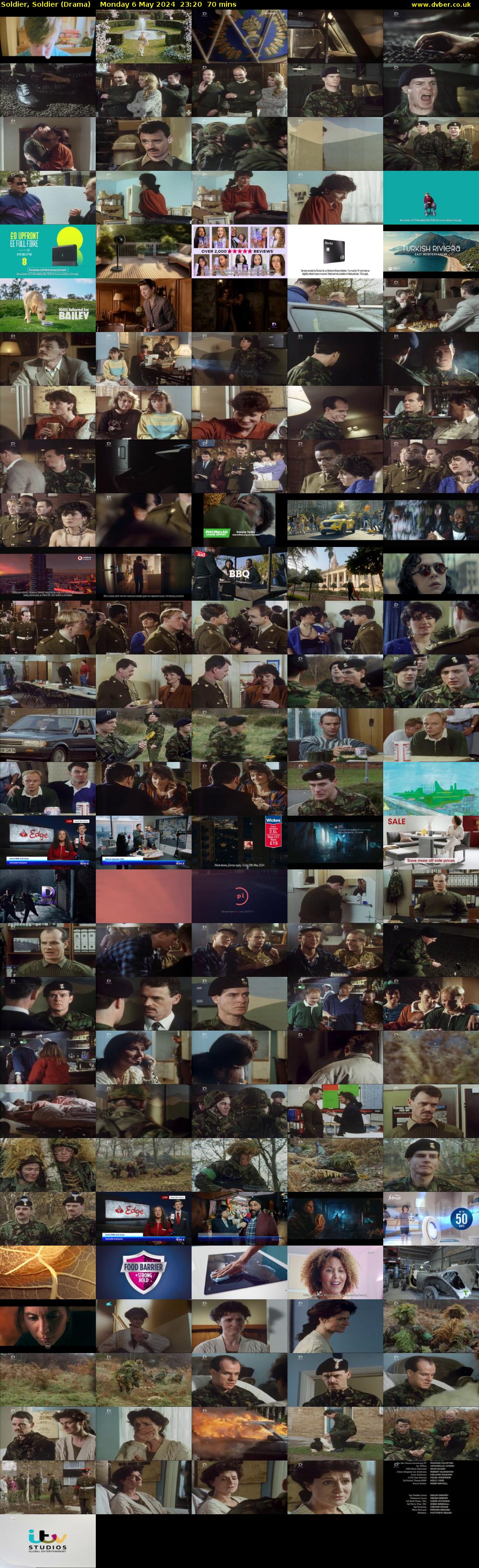 Soldier, Soldier (Drama) Monday 6 May 2024 23:20 - 00:30