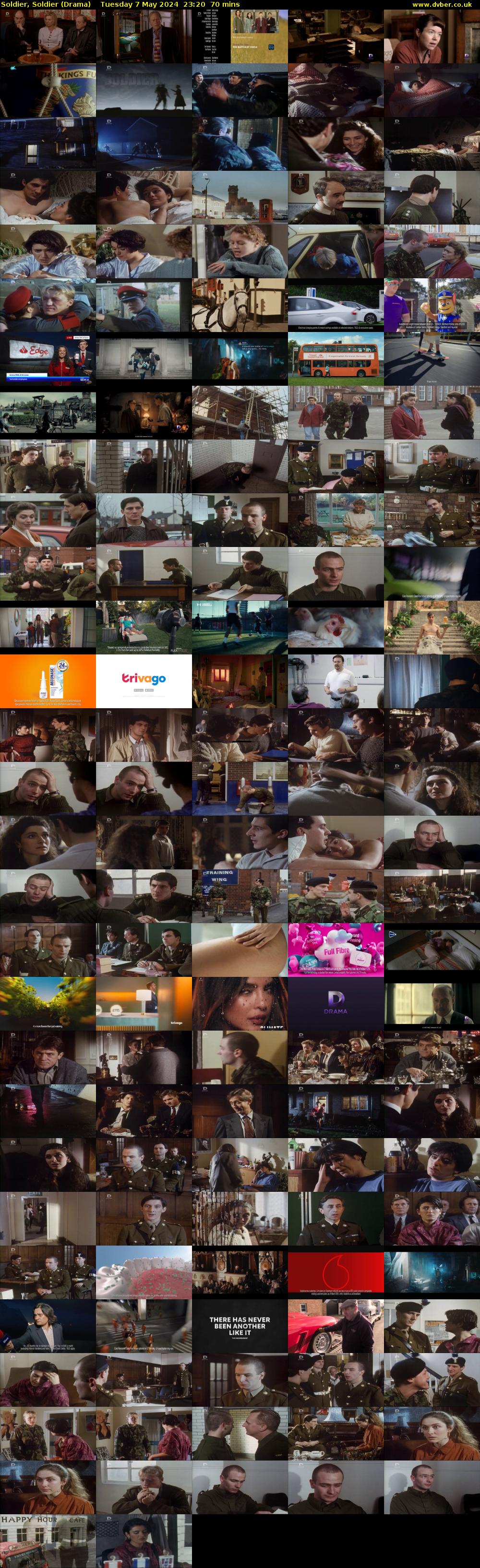 Soldier, Soldier (Drama) Tuesday 7 May 2024 23:20 - 00:30