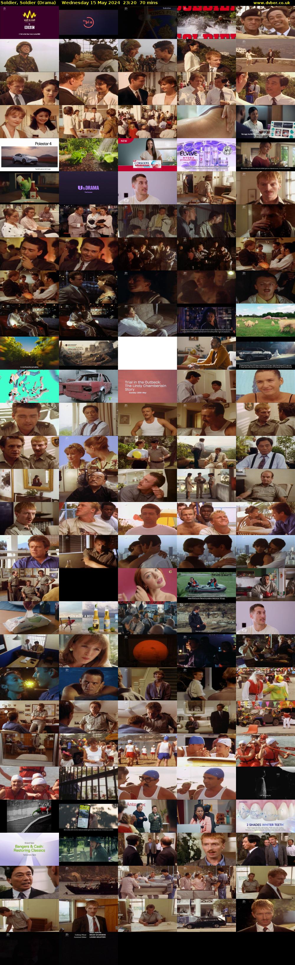 Soldier, Soldier (Drama) Wednesday 15 May 2024 23:20 - 00:30