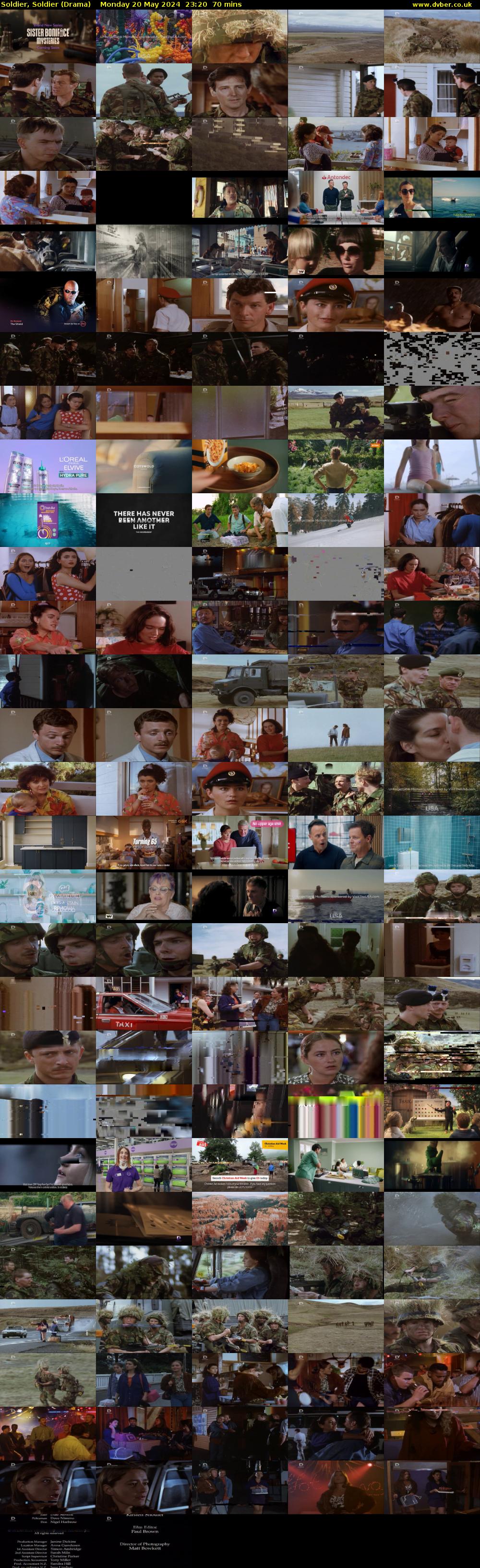Soldier, Soldier (Drama) Monday 20 May 2024 23:20 - 00:30