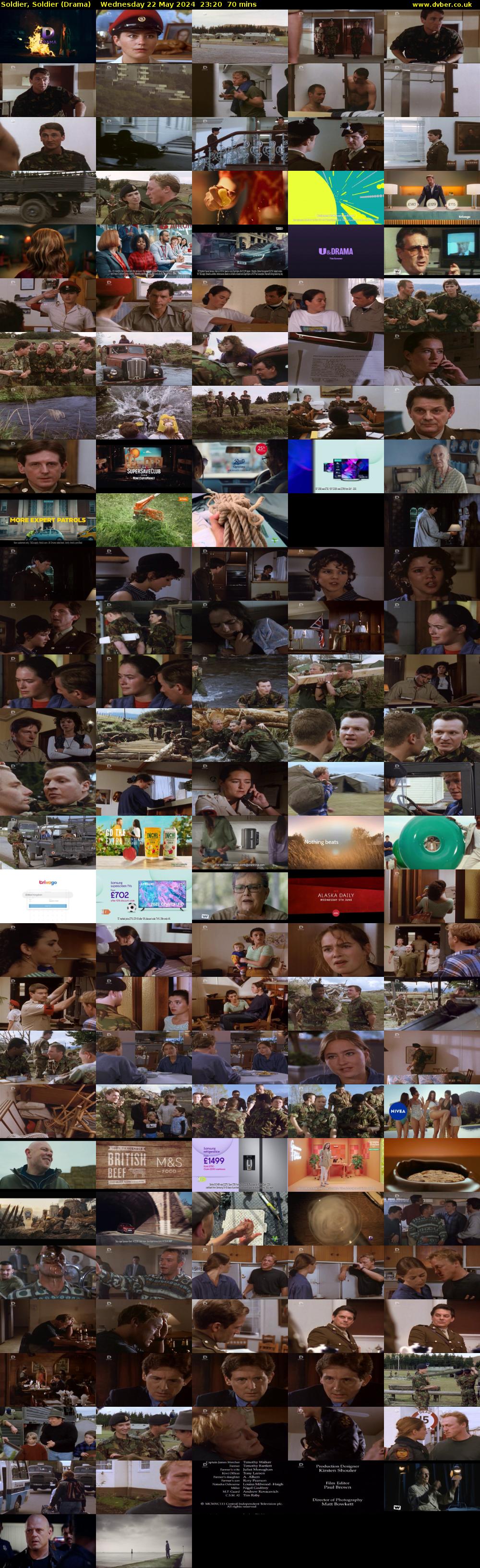 Soldier, Soldier (Drama) Wednesday 22 May 2024 23:20 - 00:30