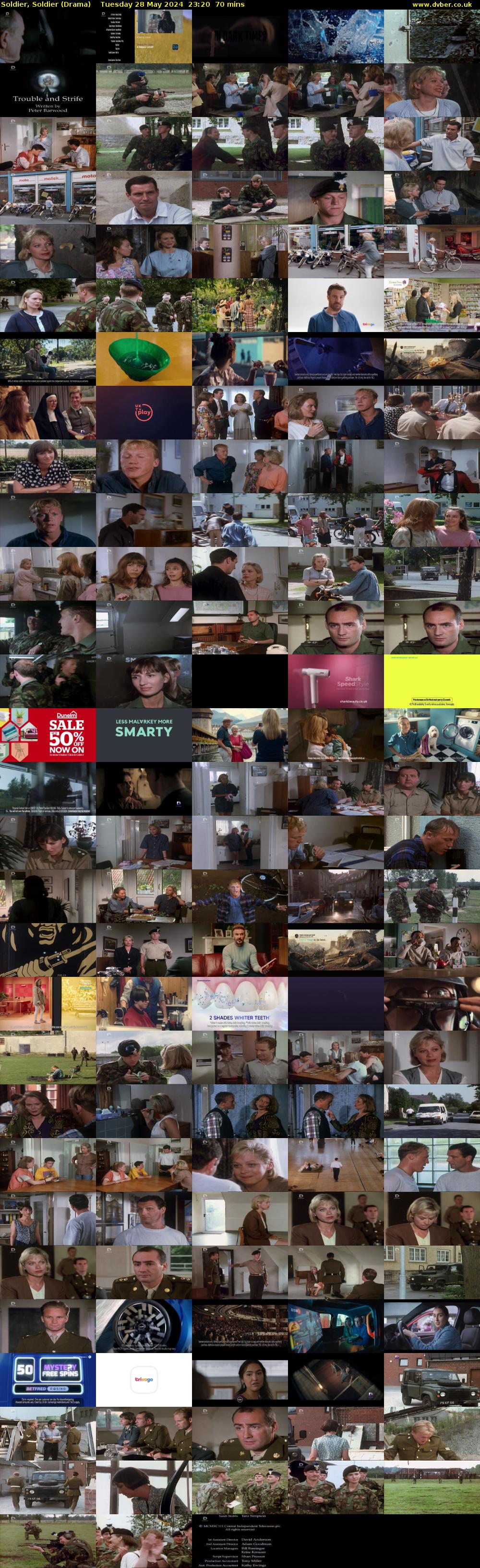 Soldier, Soldier (Drama) Tuesday 28 May 2024 23:20 - 00:30