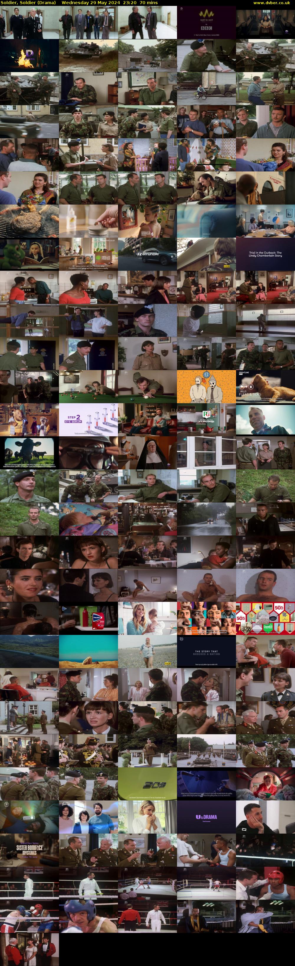 Soldier, Soldier (Drama) Wednesday 29 May 2024 23:20 - 00:30