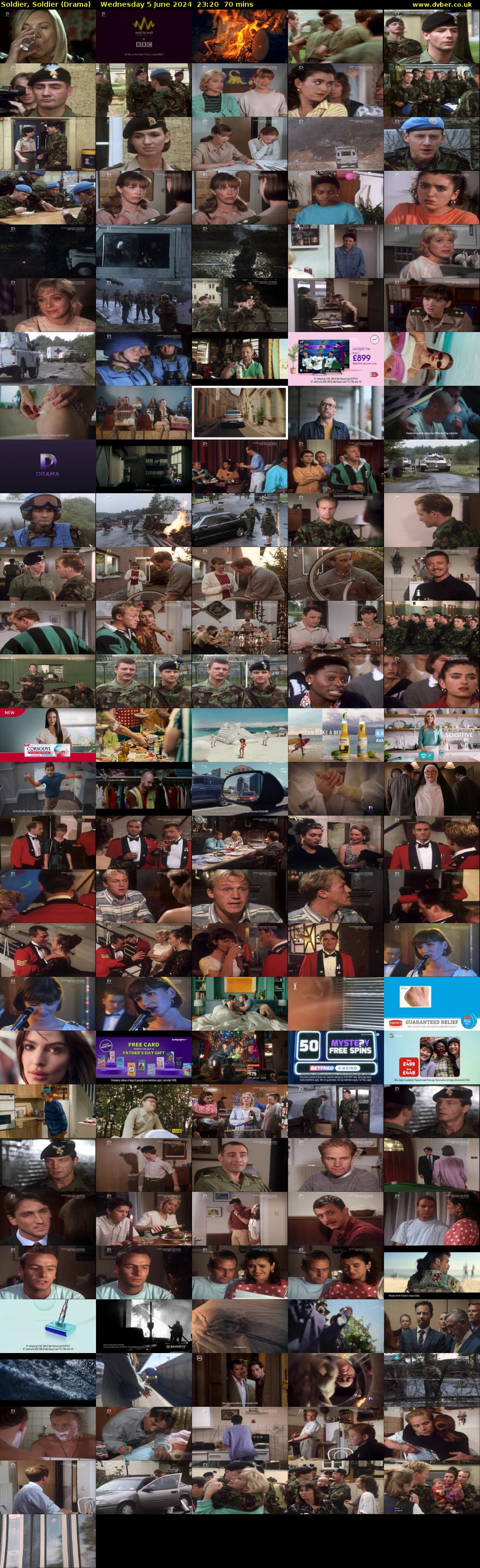Soldier, Soldier (Drama) Wednesday 5 June 2024 23:20 - 00:30