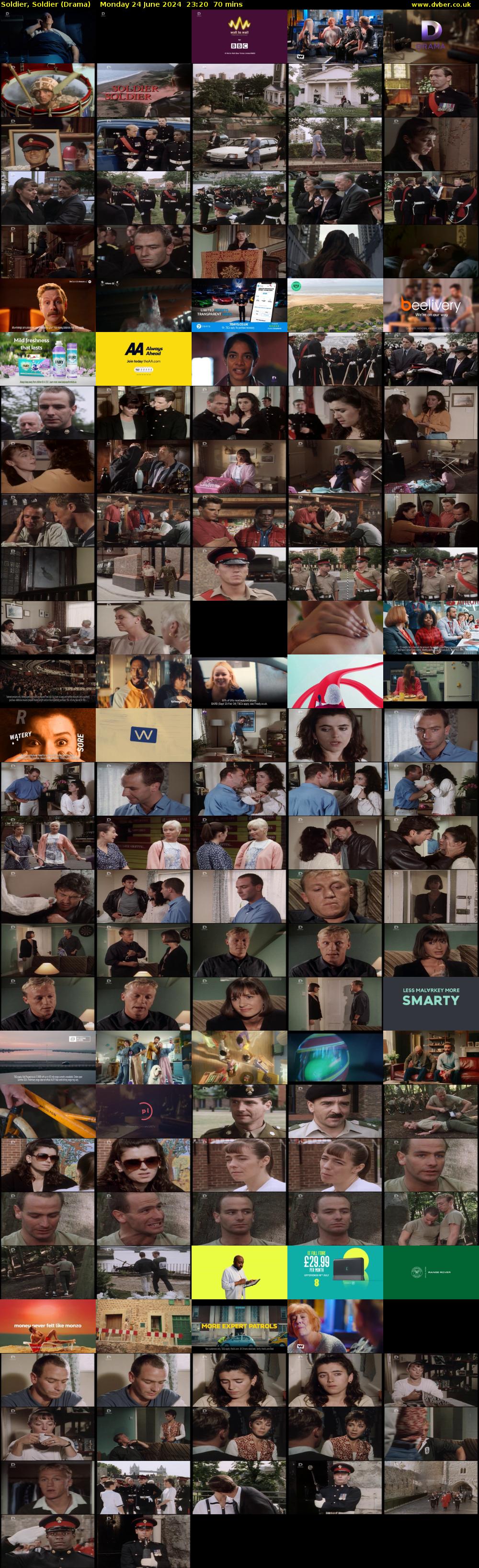 Soldier, Soldier (Drama) Monday 24 June 2024 23:20 - 00:30