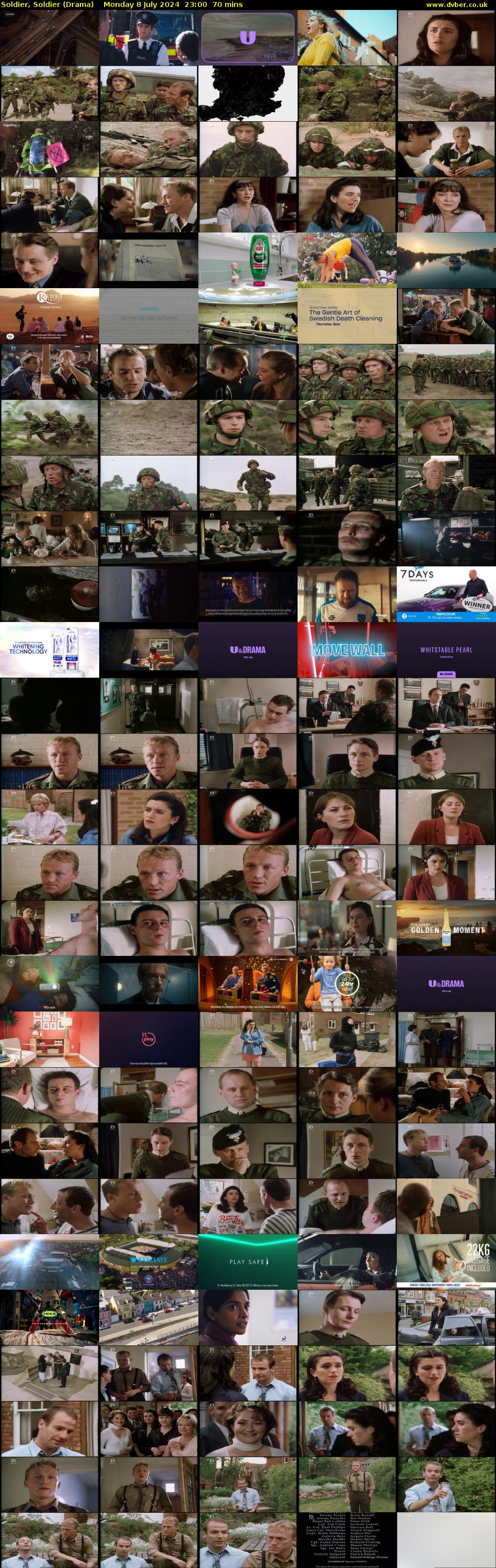 Soldier, Soldier (Drama) Monday 8 July 2024 23:00 - 00:10