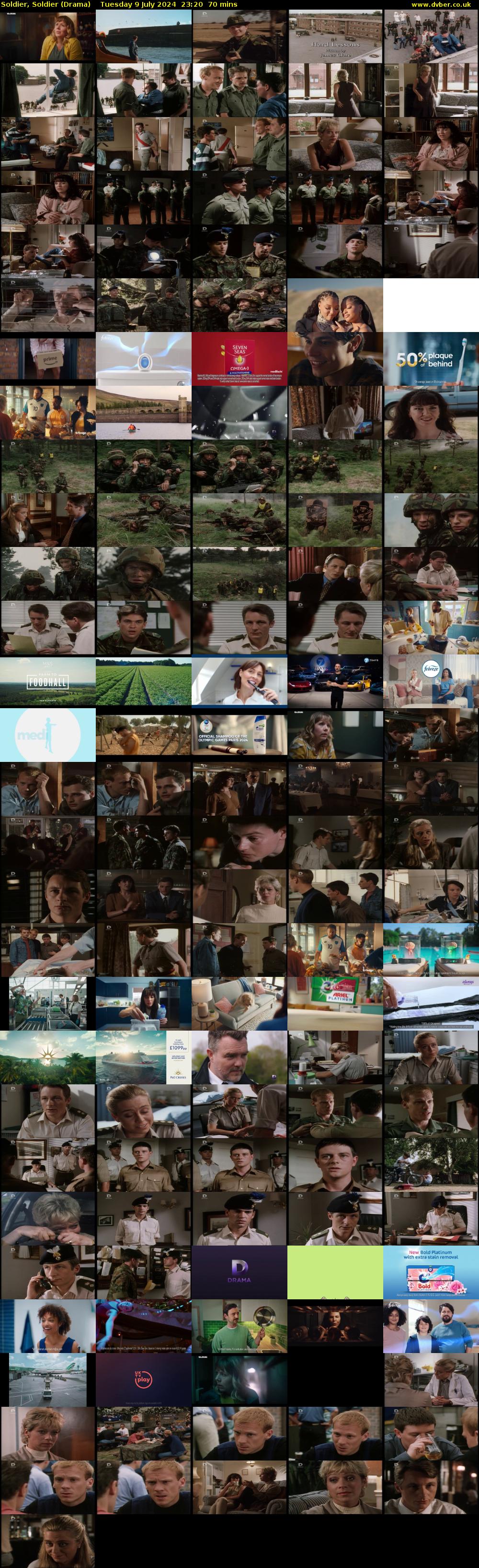 Soldier, Soldier (Drama) Tuesday 9 July 2024 23:20 - 00:30