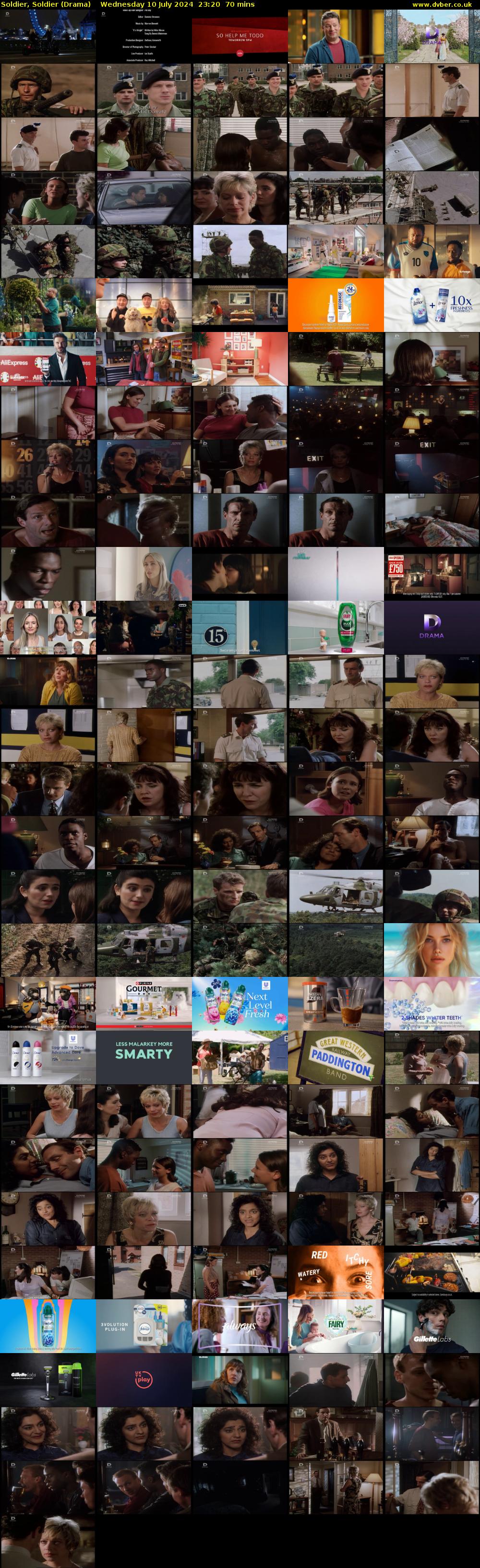 Soldier, Soldier (Drama) Wednesday 10 July 2024 23:20 - 00:30
