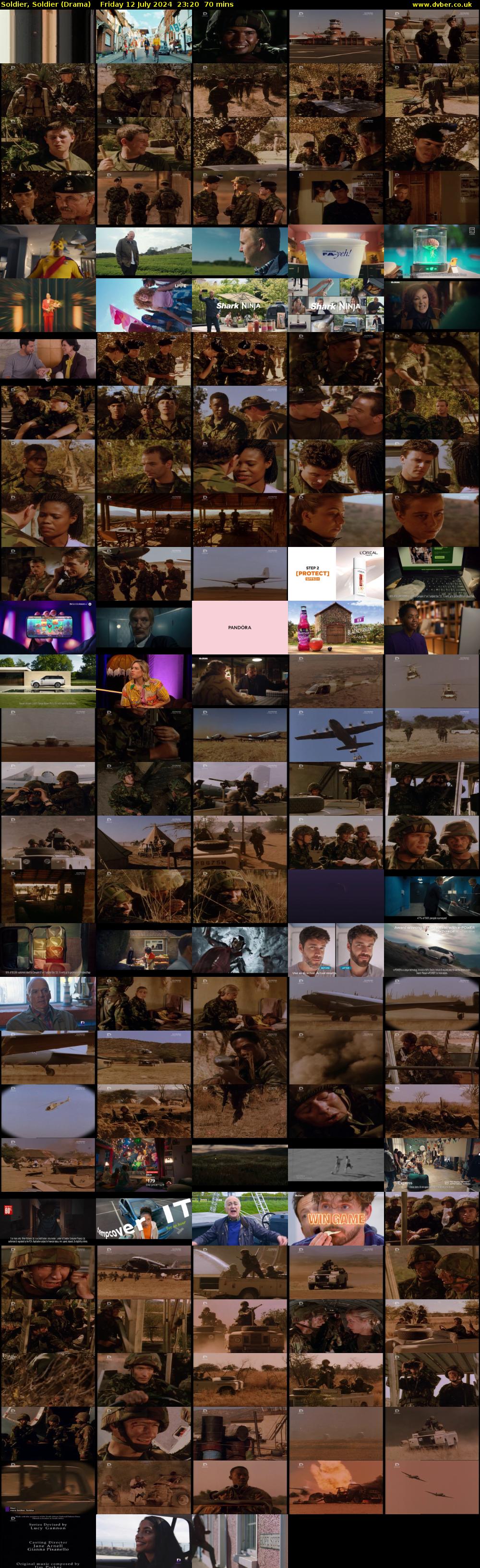 Soldier, Soldier (Drama) Friday 12 July 2024 23:20 - 00:30