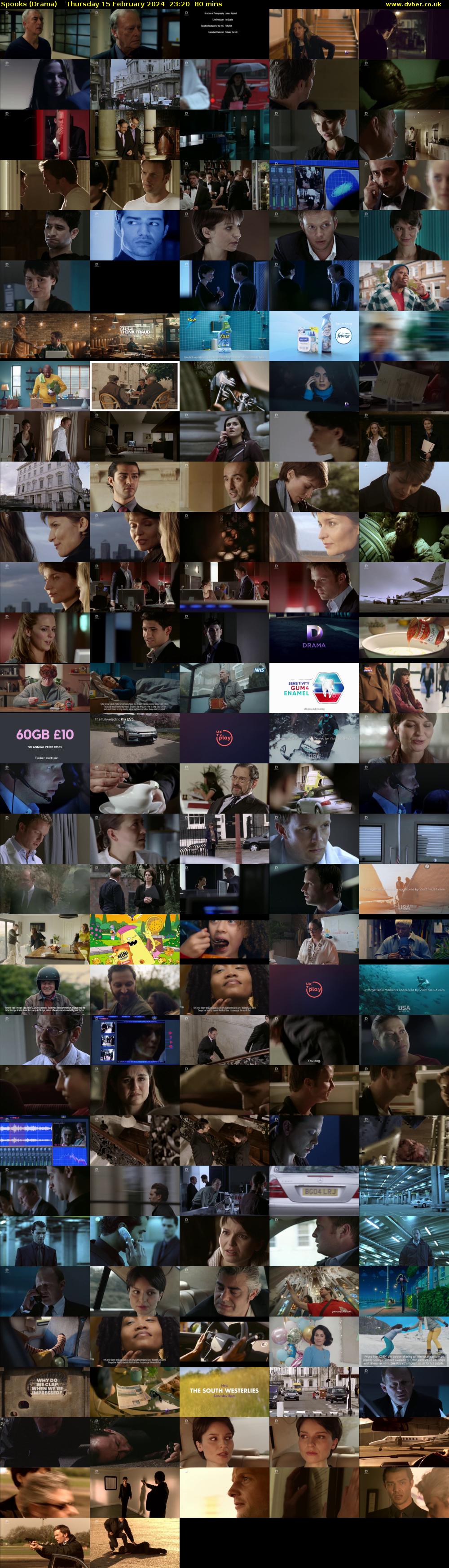Spooks (Drama) Thursday 15 February 2024 23:20 - 00:40