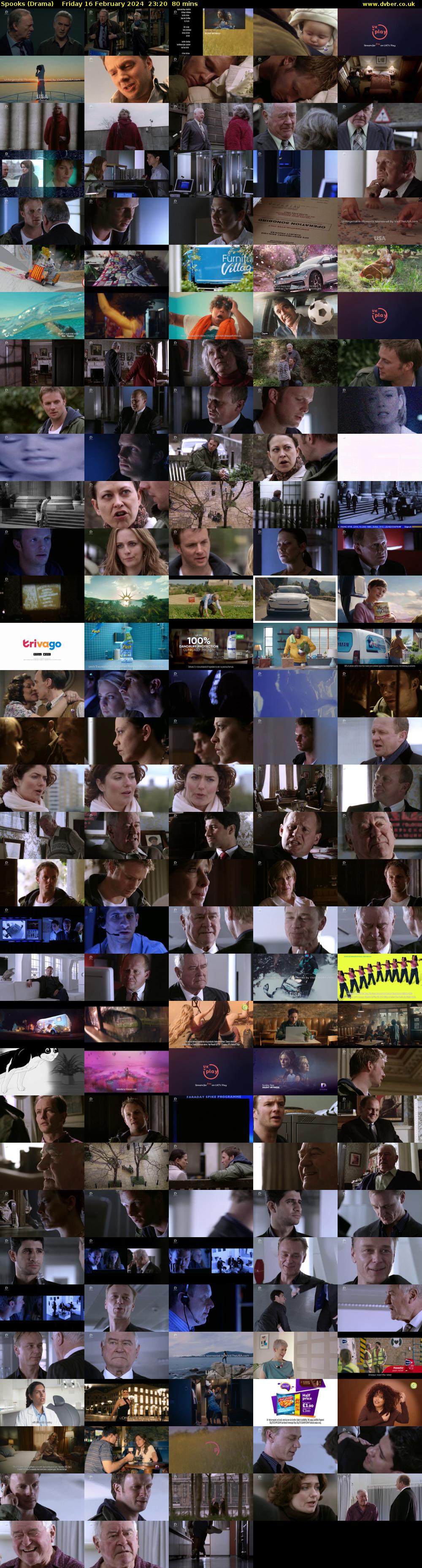 Spooks (Drama) Friday 16 February 2024 23:20 - 00:40