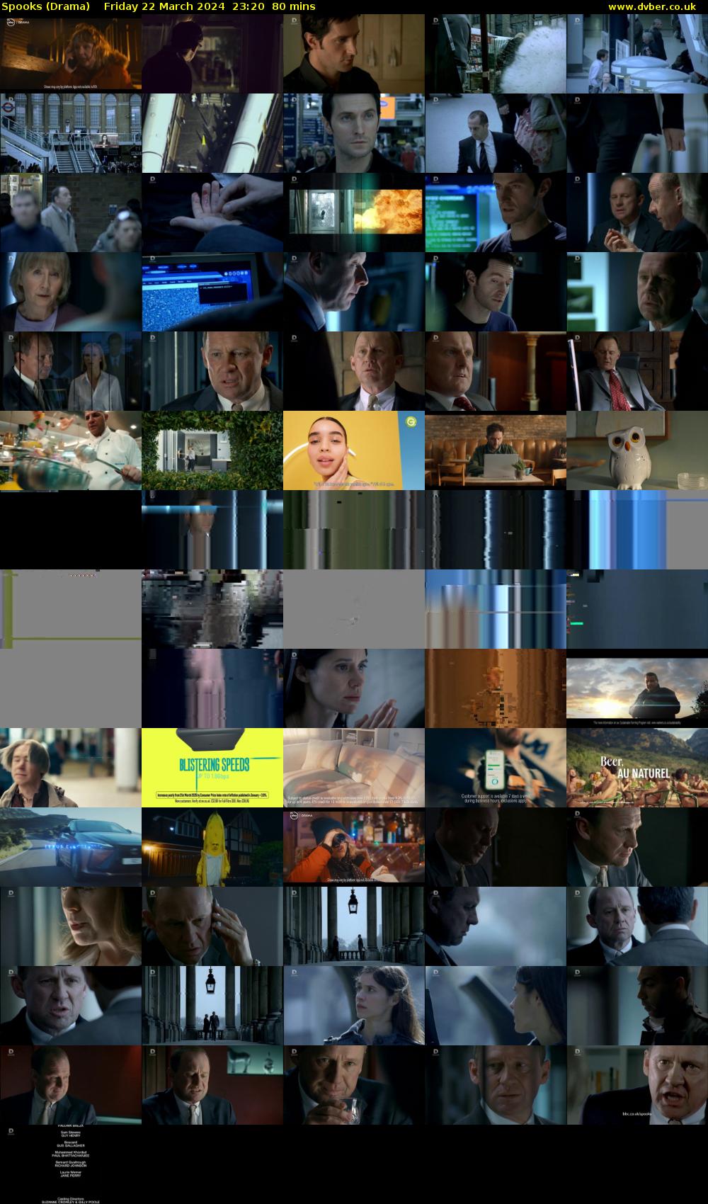 Spooks (Drama) Friday 22 March 2024 23:20 - 00:40