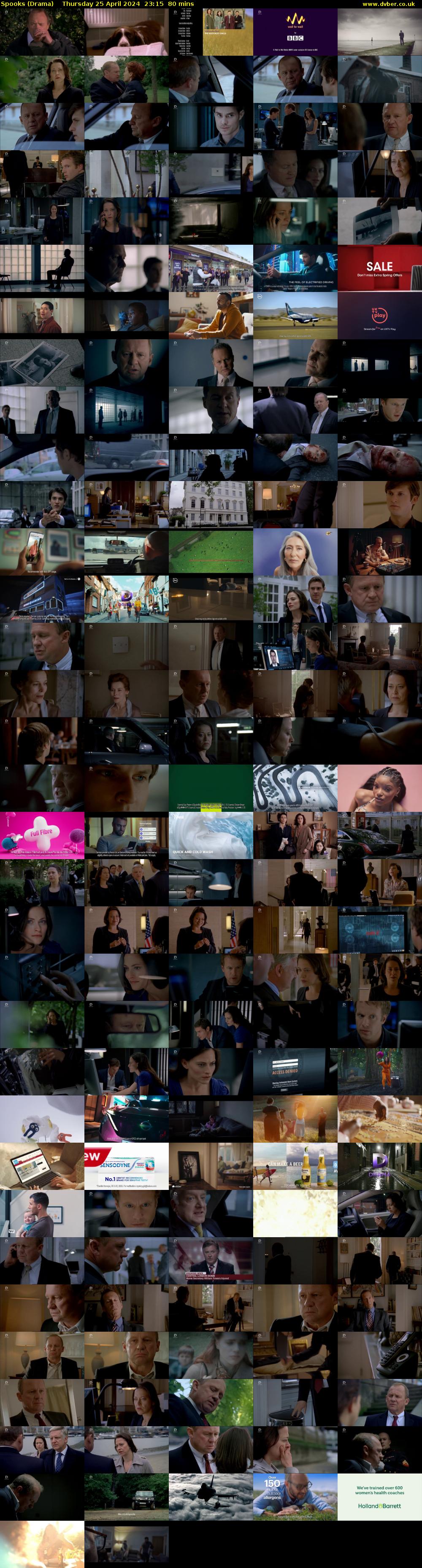 Spooks (Drama) Thursday 25 April 2024 23:15 - 00:35
