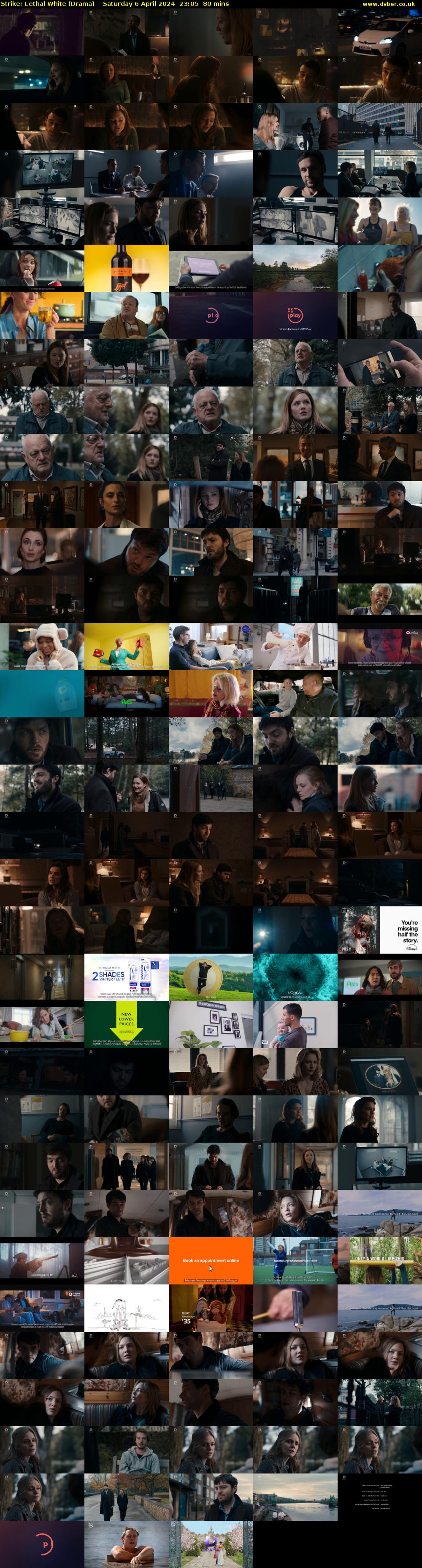 Strike: Lethal White (Drama) Saturday 6 April 2024 23:05 - 00:25