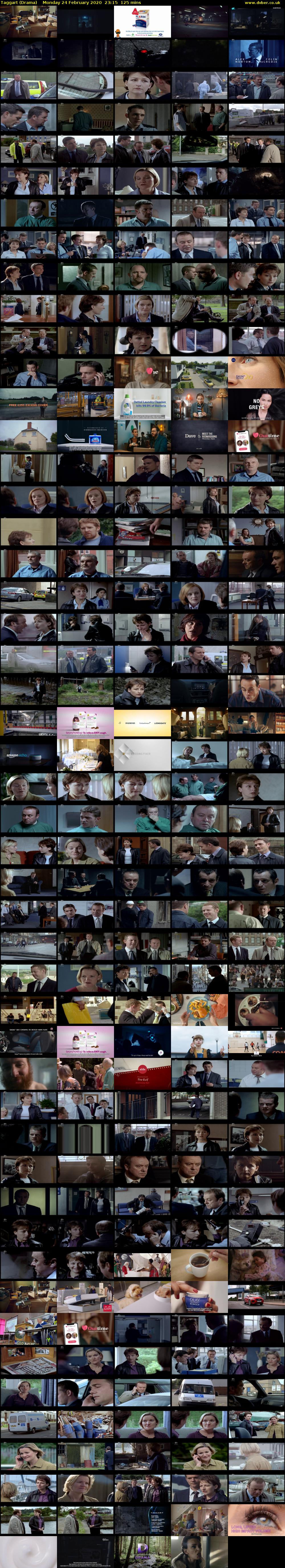 Taggart (Drama) Monday 24 February 2020 23:15 - 01:20