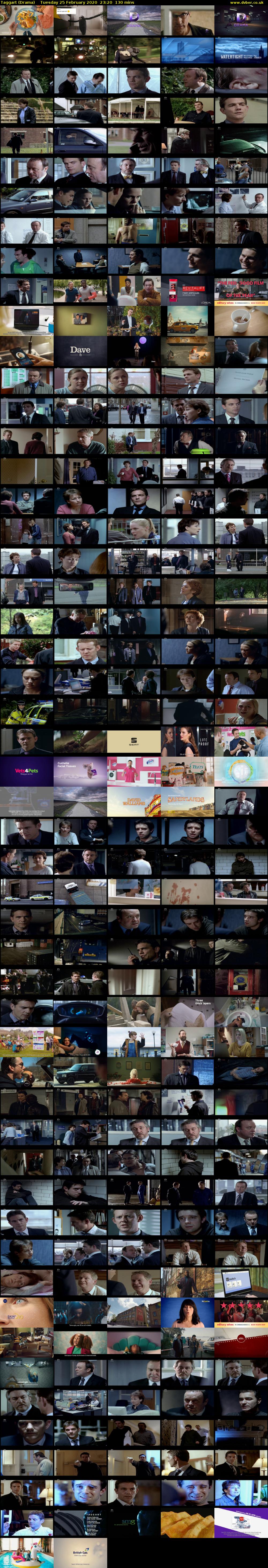 Taggart (Drama) Tuesday 25 February 2020 23:20 - 01:30