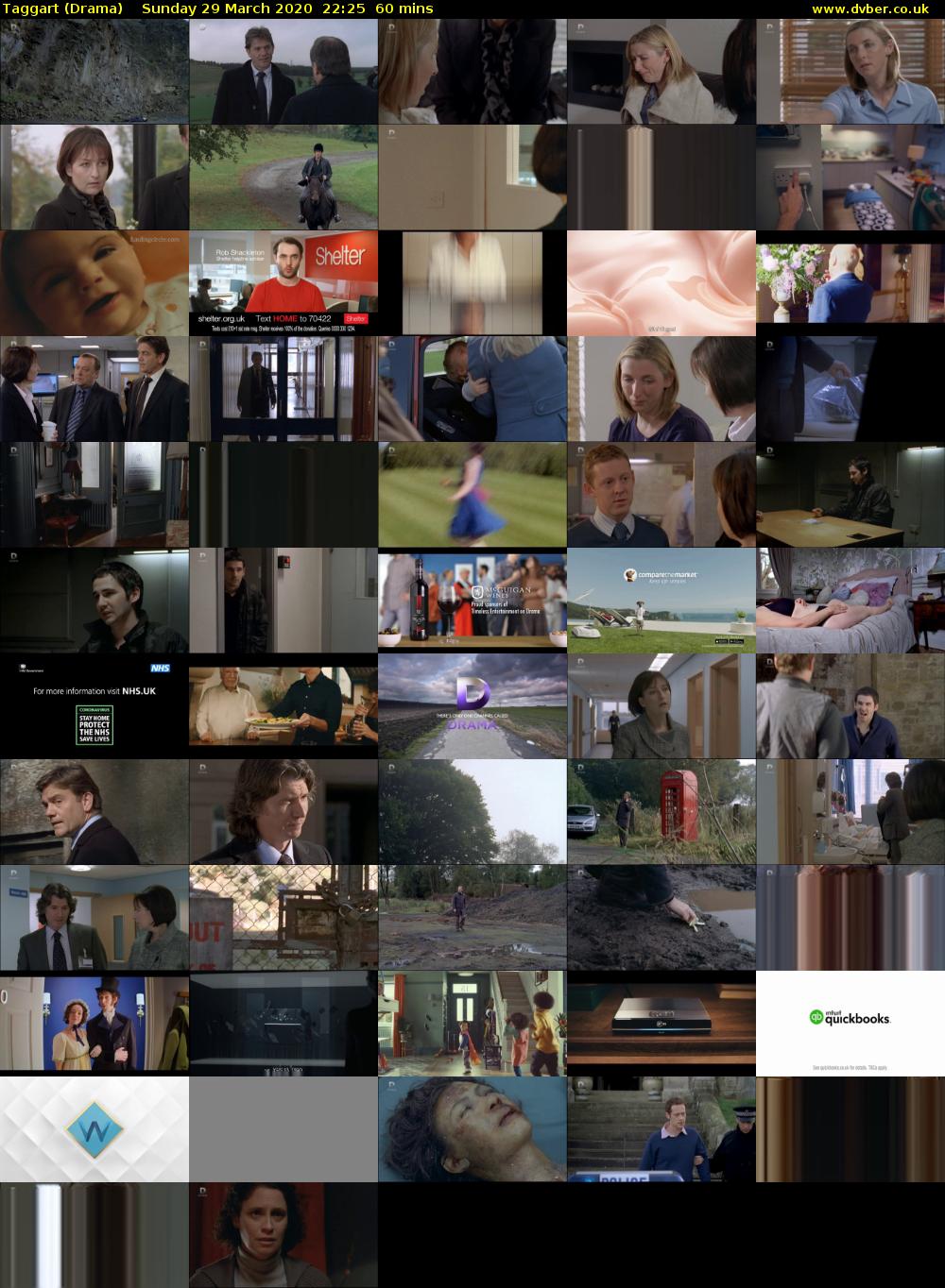 Taggart (Drama) Sunday 29 March 2020 22:25 - 23:25