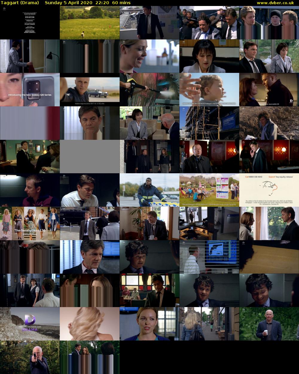Taggart (Drama) Sunday 5 April 2020 22:20 - 23:20
