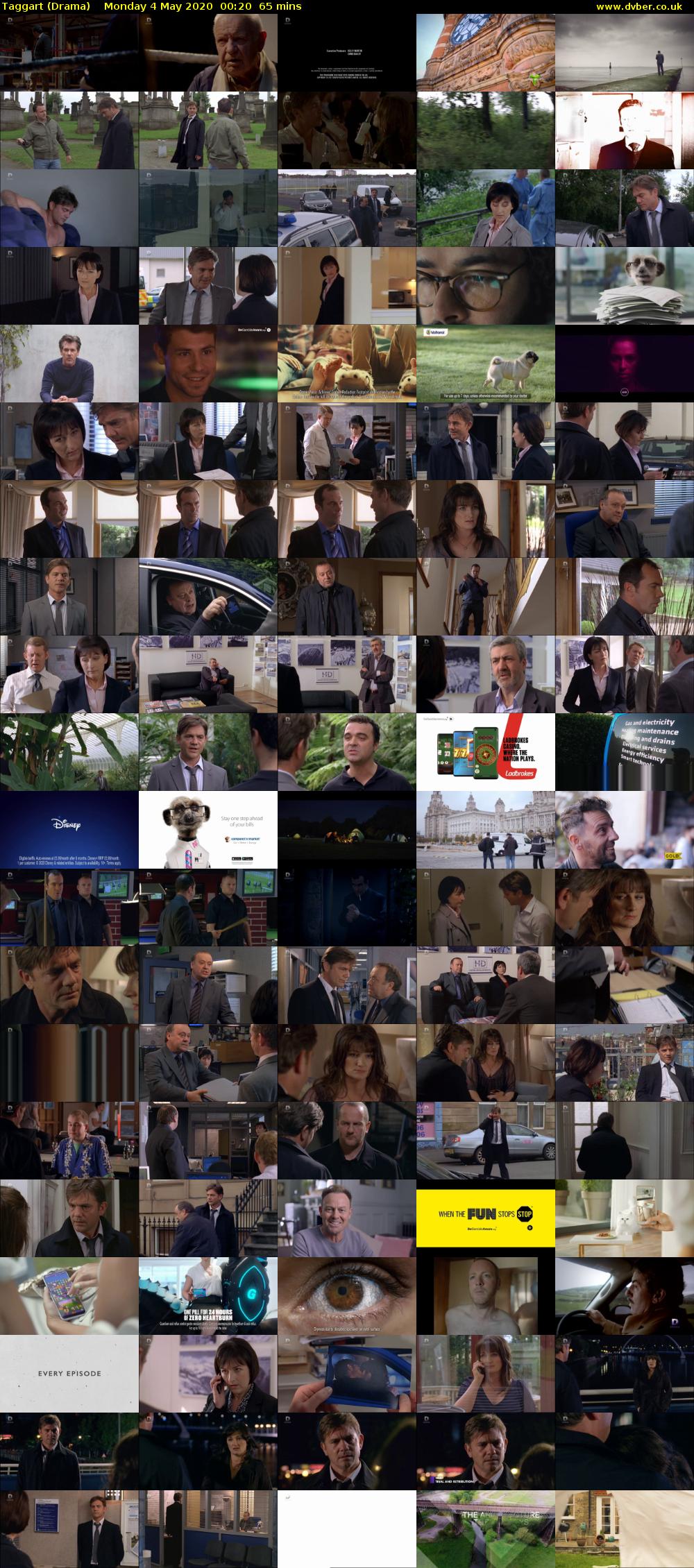 Taggart (Drama) Monday 4 May 2020 00:20 - 01:25