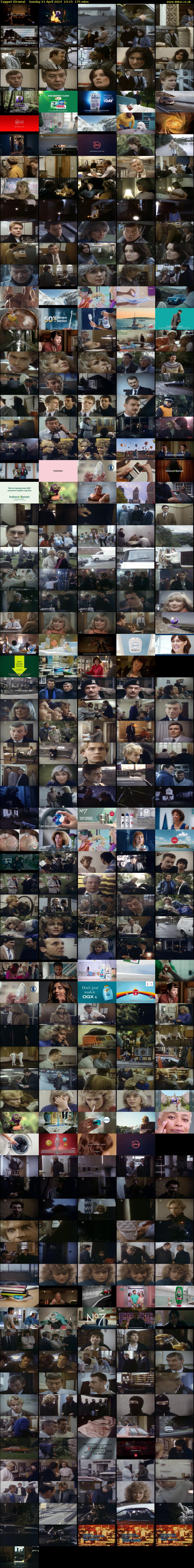 Taggart (Drama) Sunday 21 April 2024 23:15 - 02:10