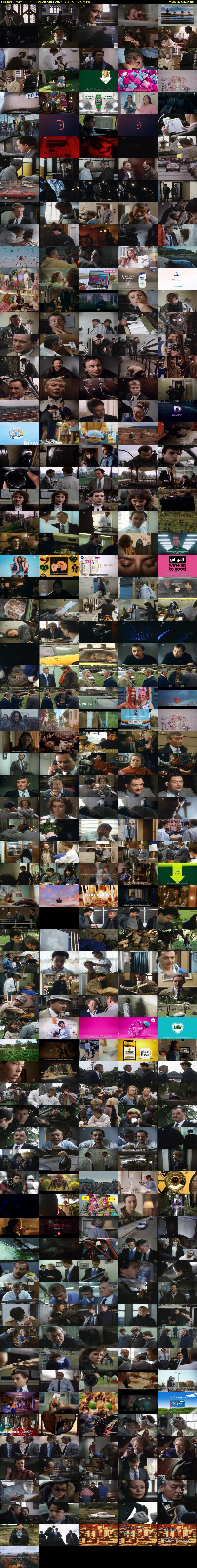Taggart (Drama) Sunday 28 April 2024 23:15 - 02:10