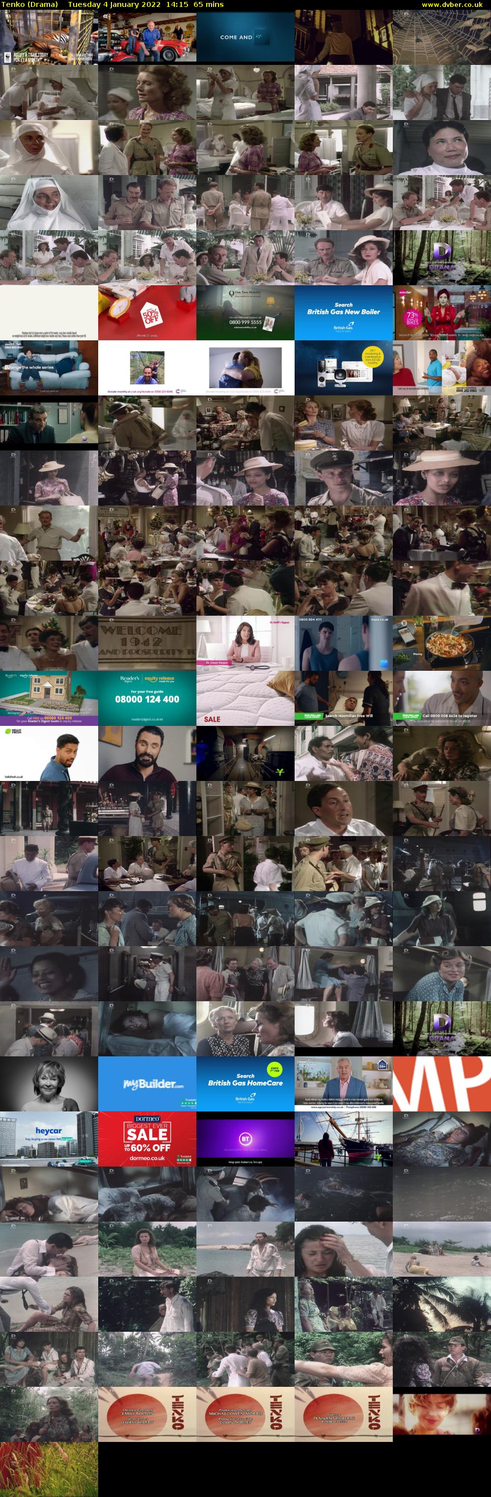 Tenko (Drama) Tuesday 4 January 2022 14:15 - 15:20