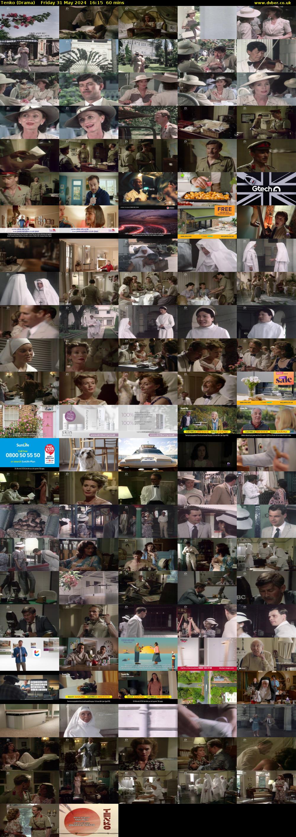 Tenko (Drama) Friday 31 May 2024 16:15 - 17:15