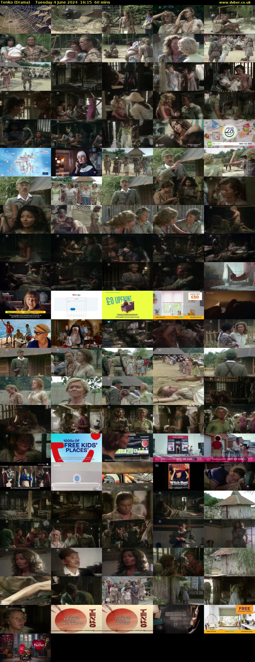Tenko (Drama) Tuesday 4 June 2024 16:15 - 17:15
