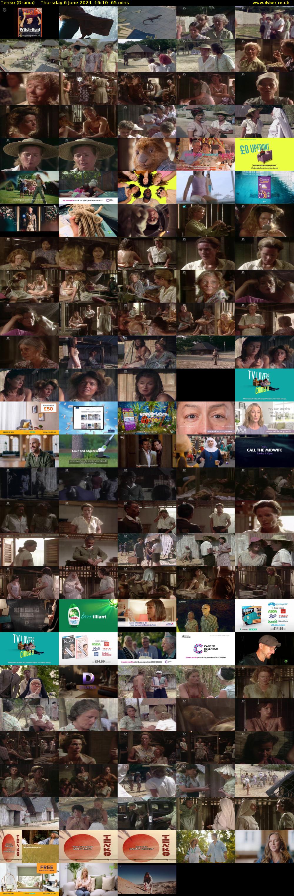 Tenko (Drama) Thursday 6 June 2024 16:10 - 17:15