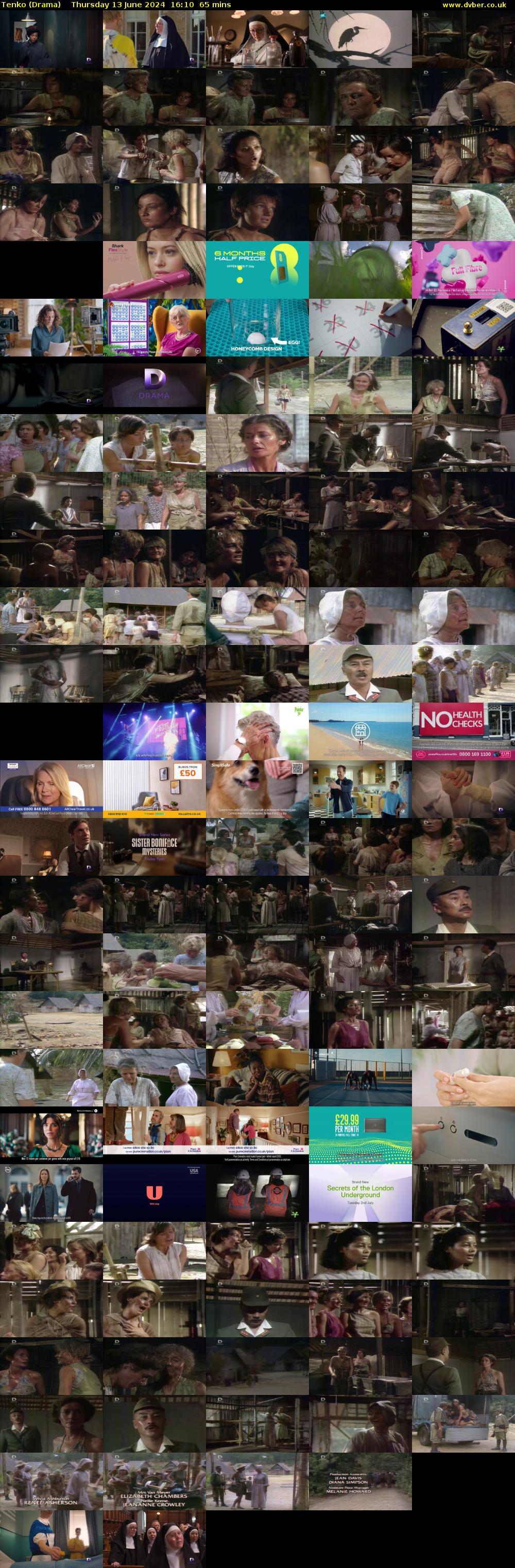 Tenko (Drama) Thursday 13 June 2024 16:10 - 17:15