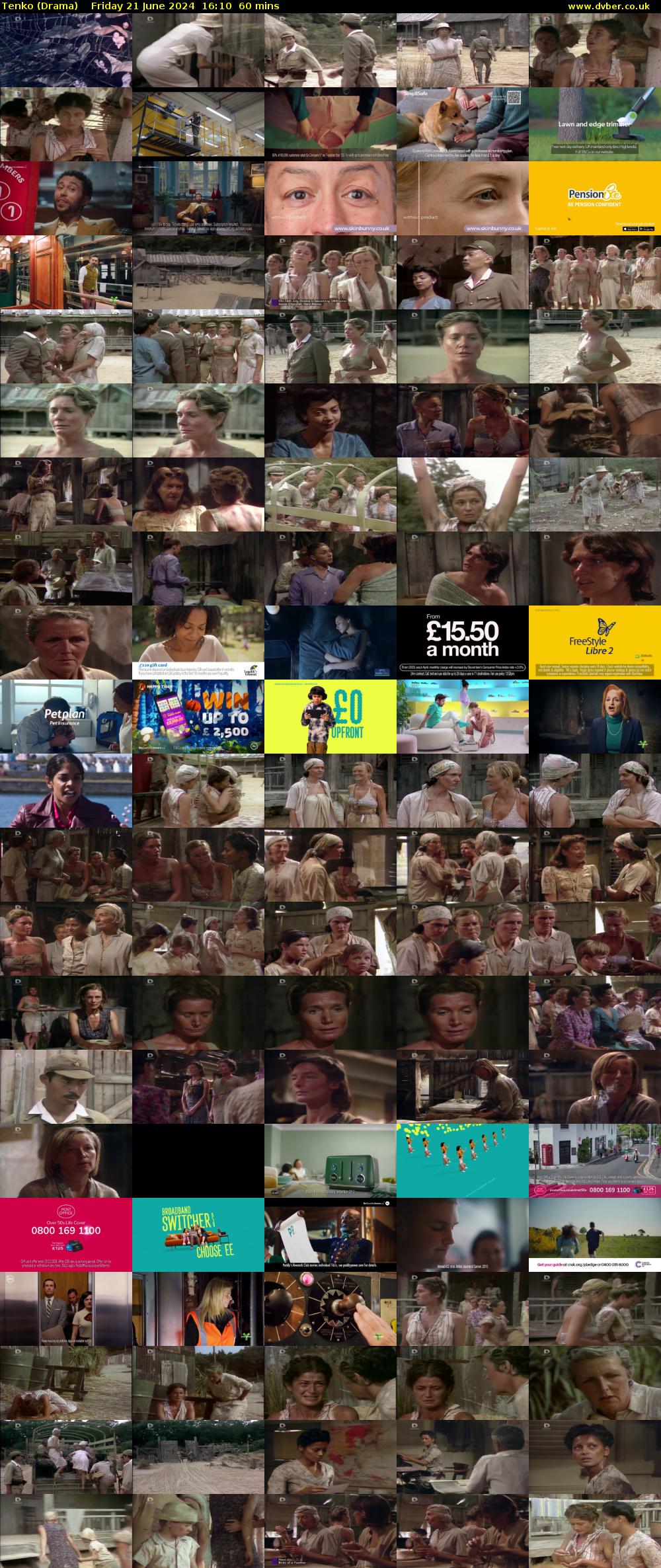 Tenko (Drama) Friday 21 June 2024 16:10 - 17:10