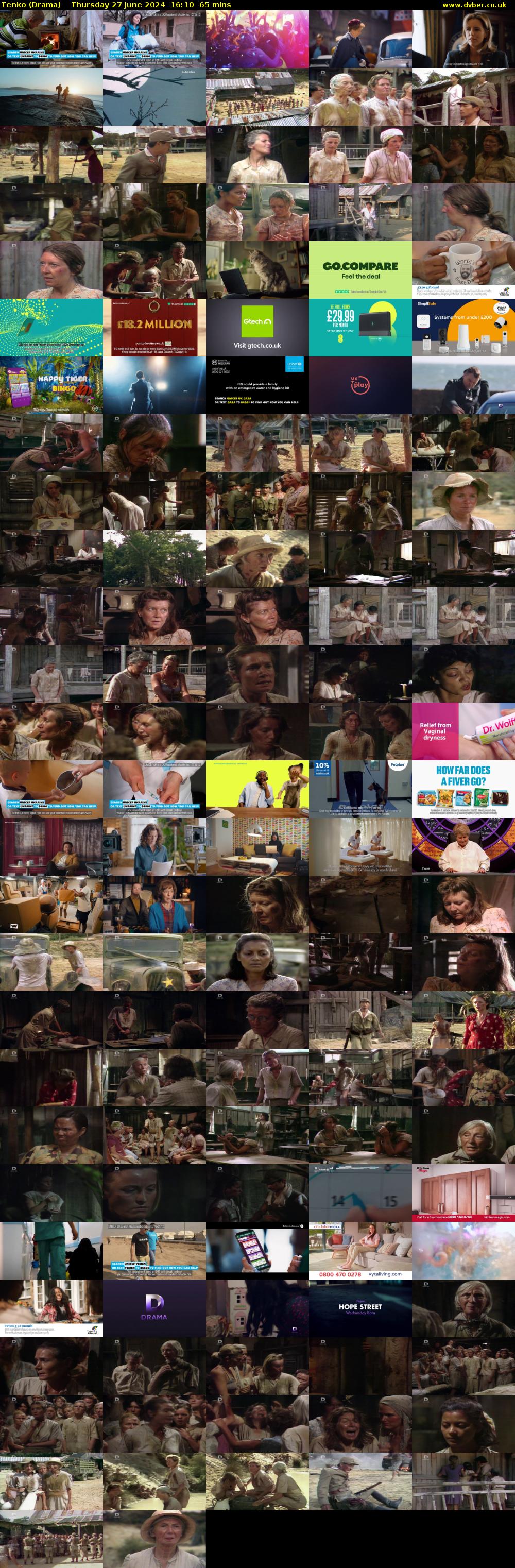 Tenko (Drama) Thursday 27 June 2024 16:10 - 17:15